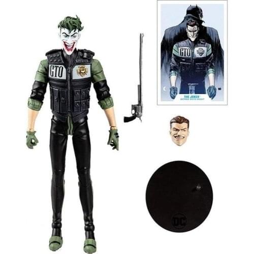 Bandai Genuine McFarlane Pale Knight Clown Multiverse DCMultiverse 7 Inch Action Figure Movable Toys Gift