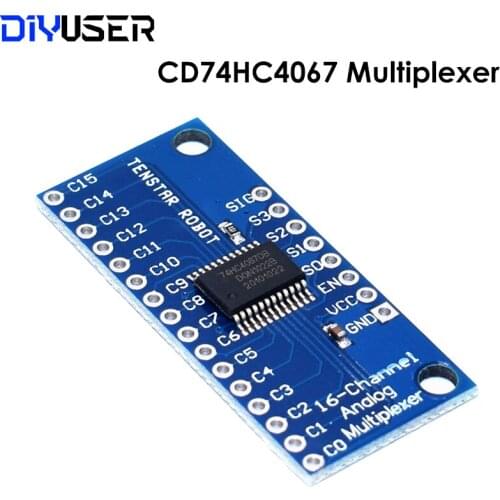 CD74HC4067 16-Channel Analog Digital Multiplexer Breakout Board Module Smart Electronics