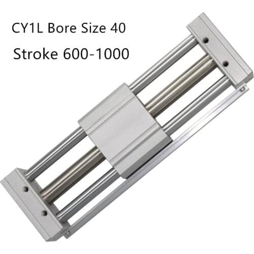 CY1L CY1L40 RMTL Magnetically Coupled Rodless SMC Air Cylinder CY1L40-600 CY1L40-700 CY1L40-800 CY1L40-900 CY1L40-1000