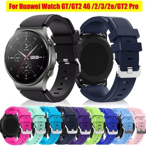 For Huawei Watch GT/GT2 46 /2/3/2e/GT2 Pro Smart Watch For Amazfit BIp GTS 2 2E GTR 42 47/ TicWatch E huami amazfit 2 Wrist Band