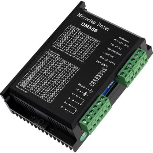 Stepper Motor Driver DM556 For Nema 23 34 Series 2-phase Digital Stepper Motor Driver cnc engraving machine 3d printer
