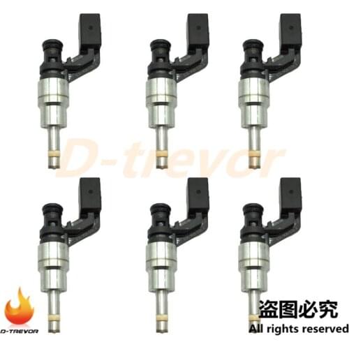 6pcs OEM 03C906036A Fuel injectors nozzle For Audi A3 1.6 FSI Skoda Octavia VW EOS Jetta 0261500016