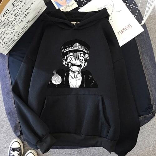 Hot Japanese Anime Toilet Bound Hanako Kun Hoodies Women Kawaii Tops Cartoon Graphic Hoodie Unisex Sweatshirt Female