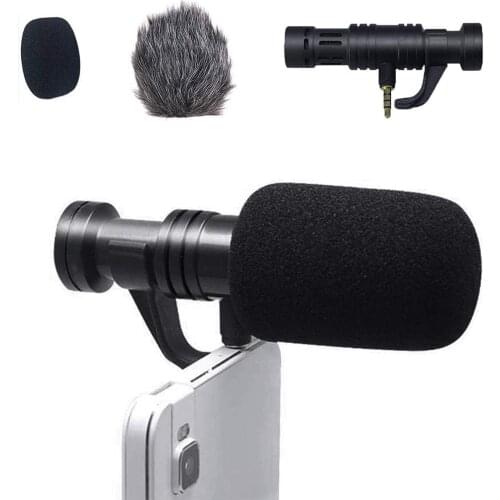 Mcoplus 3.5mm Jack Microphone Mini Wireless Voice Mic Micorphone For Android Phone Samsung Xiaomi Video Recording Audio Accessor