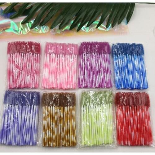 FDshine Lash Wands 50pcs/lot Eye Lashes Cosmetic Brushes Makeups Tools