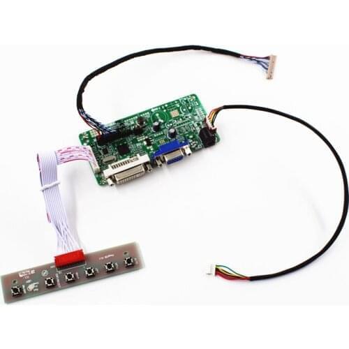 RT2281 LCD controller board with DVI VGA support for 15.6 inch 1024x768 LQ150X1LX95 lcd panel free shipping