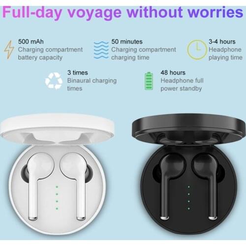 TW40 True Wireless Earbuds 5.0 Bluetooth Earphone With Charging Case Volume Control With Mic Dual Stereo Sound Headset lotus