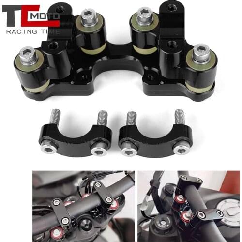 Handle Bar Mount Clamp Extend Adapter fit for KTM 390 790 1190 1290 Adventure R ADV 2019 2020 2021 Handle Bar Mount Clamp