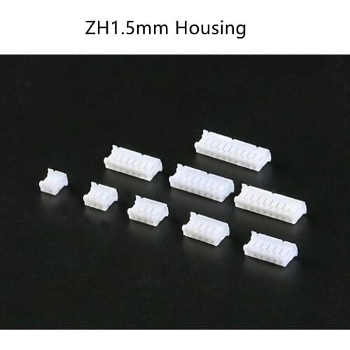 ZH1.5mm Connector Male Plug Plastic Shell Housing 2/3/4/5/6/7/8/9/10P