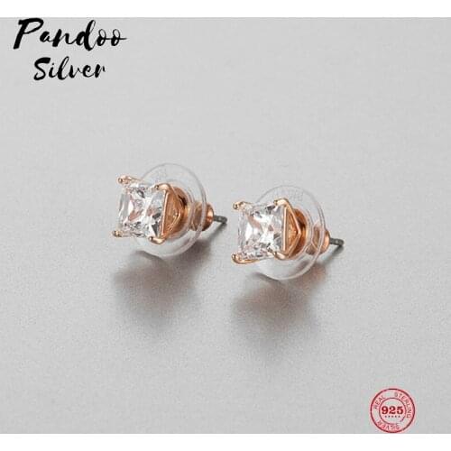 Fashion Charm Sterling Silver Original 1:1 Engraving, Simple And Exquisite Wild Earrings Earrings Womens Luxury Jewelry Gifts