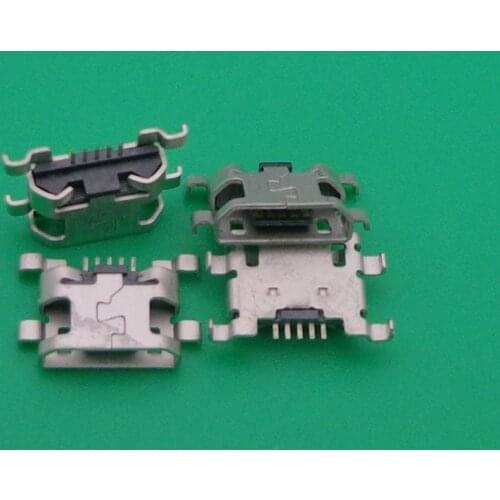 20pcs Mini Micro usb connector USB Power Charger Charging Jack Socket power Plug Port Connector For LENOVO A910