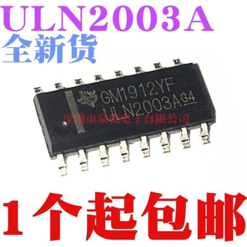 25 pçs/lote ULN2003 ULN2003A ULN2003ADR SOP16