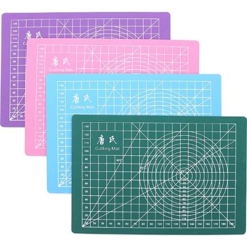A5 Sculpture Cutting Mat Self Healing Grid Lines Board Craft Model Perfect for Quilting Sewing and Art Scale PVC Pad Gasket