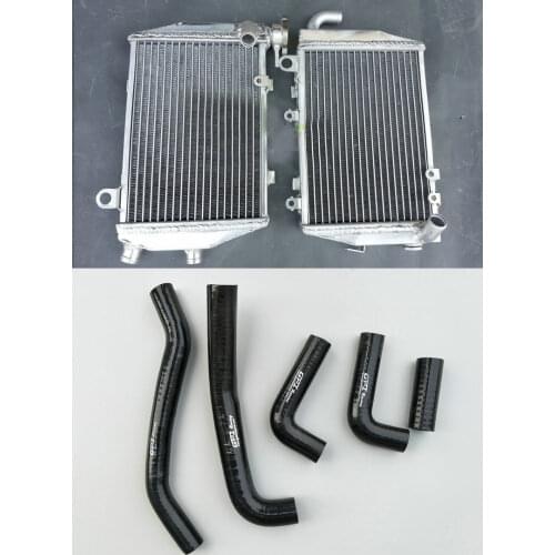Aluminium Radiator & Silicone Hose For 2000-2001 Honda VTR 1000 SP1 RC51 RVT1000R RVT1000 R Left & Right KIT 00 01