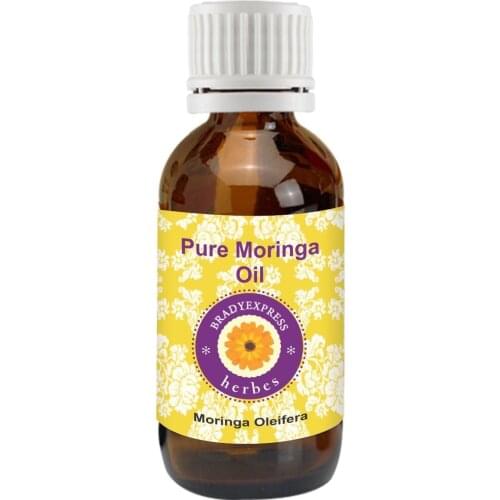 FRee Shipping Pure Moringa Oil (moringa oleifera) Cold Pressed 100% Natural Therapeutic Grade 5ML