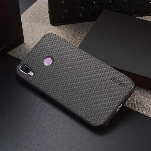 Cover for Huawei Nova 3i INE-LX1 INE-LX2 Coque Soft Edge Business Back Cover Pc+TPU Pu Leather Funda