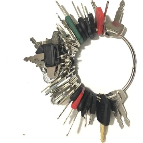 42pcs Heavy Equipment Key Construction Ignition Key Plant Key 5P8500 S450 H800