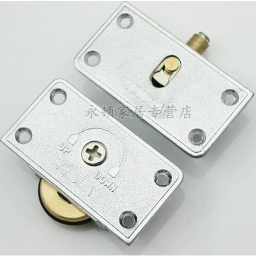Cooper Wheel Single Pulley Furniture Sliding Door Roller Set Perfect for Wardrobe&Kitchen Door 338