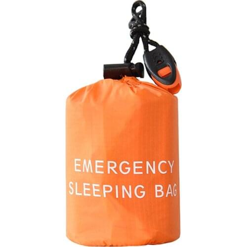 Lightweight Camping Sleeping Bag Container Outdoor Emergency Storage Bag With Drawstring Sack For Camping Travel Hiking