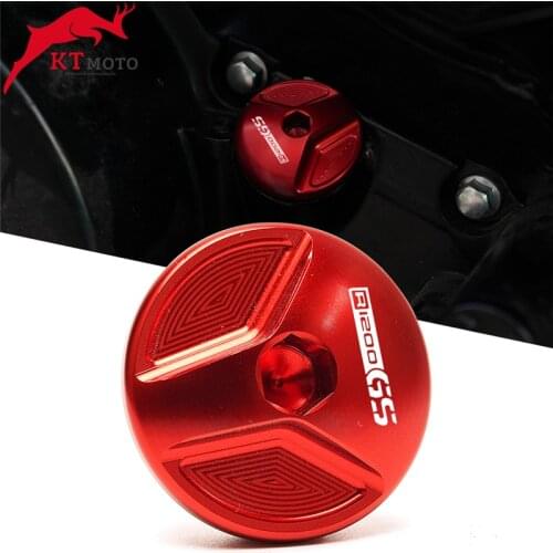 Motorcycle High quality CNC Engine Oil Filter Cup Plug Cover Screw For BMW R1200GS Adventure R1200GS ADV LC 2008-2021