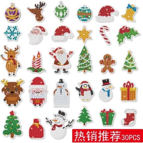 New Christmas Hot Sale Childrens Diamond Painting 5d Free Sticker Dinosaur DIY Diamond Sticker Custom Sticker Handmade Decor