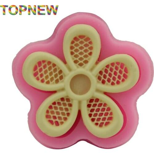 New Sunflower Lace Silicone Molds Fondant Jelly Cake Jelly Sugar Ice Moulds Cake Decorating Tools Cooking SGS C1946