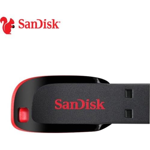 Original Sandisk USB Flash Drive Memory Stick 16GB 32GB Mini Metal Memoria USB Flash Drive 64GB Micro 2.0 USB Stick Encryption