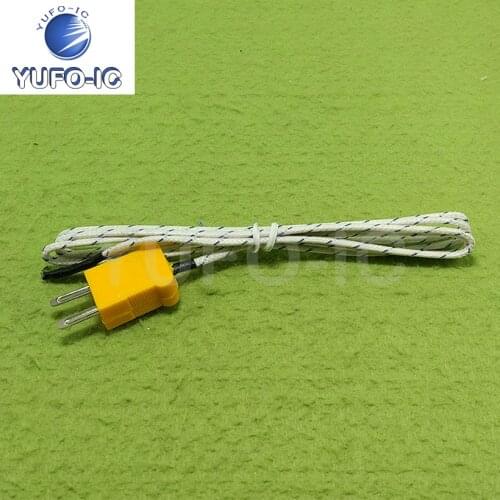 Free Ship 5pcs K-Type Thermocouple/Temperature Probe TP-01 Fiberglass Line 1 M Bare Thermocouple