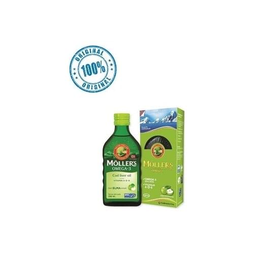 Mollers Möllers Omega-3 Liquid Form 250 ml - Apple