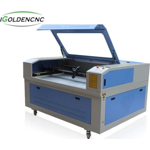 1390 80w CNC laser machine with CCD cutting self-adhesive paper logo