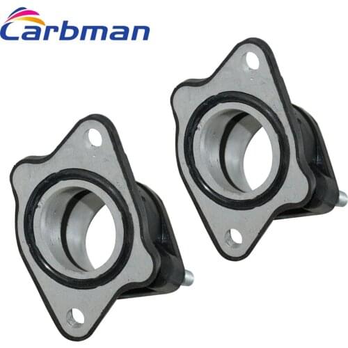 Carbman 2 pcs Intake Manifold Pipe for Honda CG 200cc 200 Baja Sunl ATV Dirt Pit Bike New