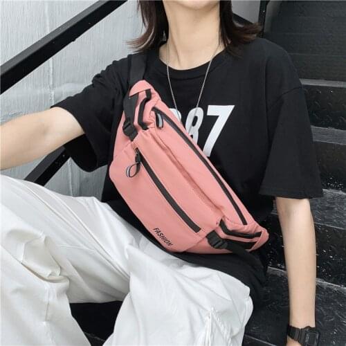 Large Capacity Storage Waist Bag Canvas Fanny Pack For Men And Women Big Blet Bag Multi-Functional Chest Bags Banana Waist Packs