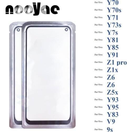 Digitizer LCD Sensor Glass For Vivo Y70 Y70s Y71 Y73s Y7s 9s Y81 Y83 Y85 V9 Y91 Y93 Y95 Touch Screen Glass lens + With OCA