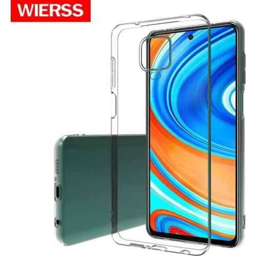 For Xiaomi Redmi Note 9S Transparent Silicon Case for Xiaomi Redmi Note 9 Pro 4G Redmi Note 9 Pro Max Nature Soft Phone Cover