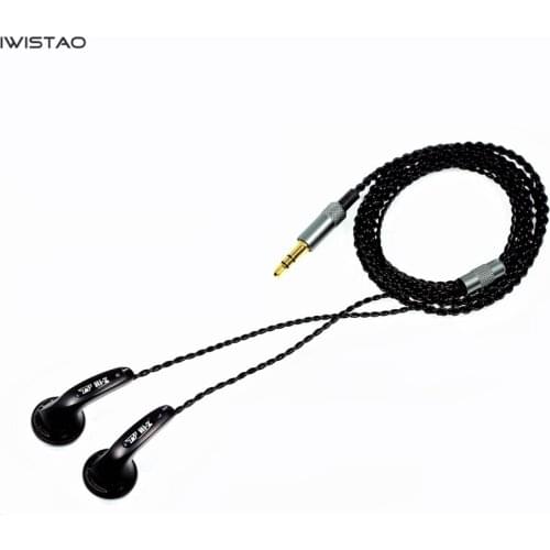 HIFI Earbuds Flat Style Headphone 150Ω High Resistance 12-25K Hz Audio Free Shipping