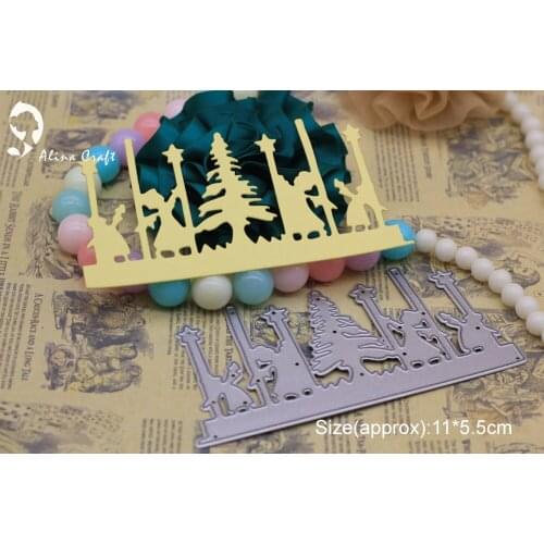AlinaCraft METAL CUTTING DIES forest fairy dancing star mold Scrapbooking PAPER CRAFTER album card punch embossing stencils