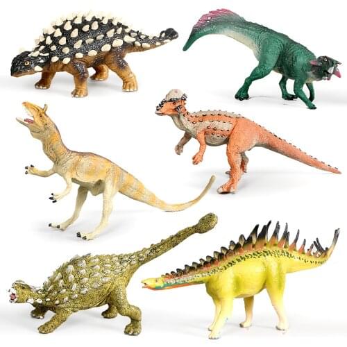 Simulation Dinosaur Models Toys Brachiosaurus Nail Dragon Hand Painted Animal Model,Action Figure Figurine Collection For Kid