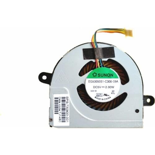 NEW ORIGINAL Laptop CPU Cooling Fan For HP TouchSmart 11 11-E115NR E015dx 730903-001