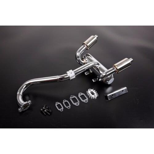 Rovan 1/5 scale gas LT truck V5 new exhaust pipe set with muffler 87113