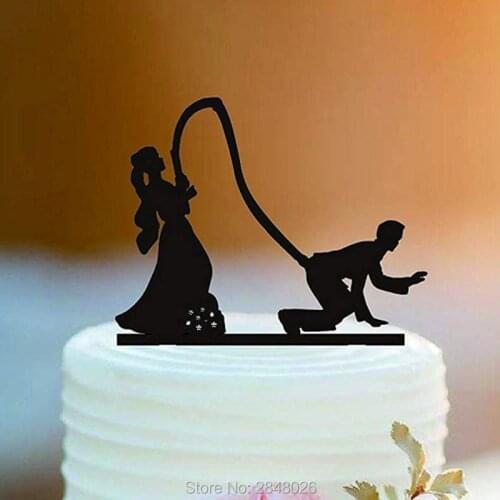 Hooked on Love Wedding cake topper,glitter cake topper,fishing wedding Cake Topper,wedding cake topper
