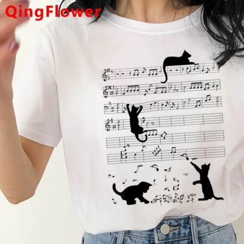 Cat tshirt female kawaii aesthetic harajuku kawaii vintage ulzzang summer top top tees aesthetic streetwear