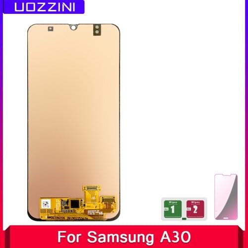 6.4'' Super AMOLED LCD Display for SAMSUNG GALAXY A30 A305/DS A305F A305FD A305A Touch Screen Digitizer Assembly 100% Tested