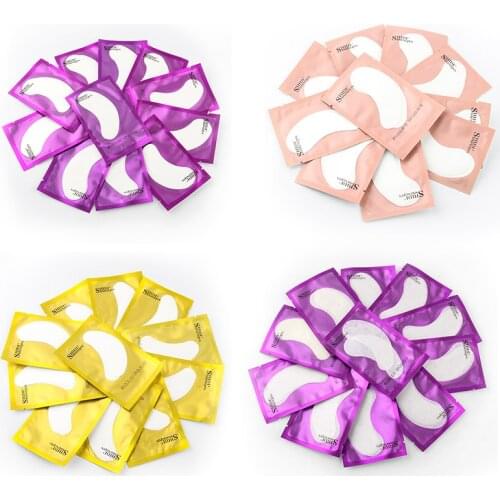 10/50/100PCS Wholesale Hydrogel Gel Eye Patches for Eyelash Extension Eyepads Eyelash patch Lashes Extension Mask Eyepad Makeup