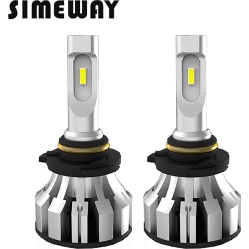 2PCS All in one LED Headlight H7 6000K H27 H1 H3 H4 H7 H11 HB3 HB4 9004 9007 9012 D2S D1S 8000LM 12V Car turbo fan LED Fog lamps