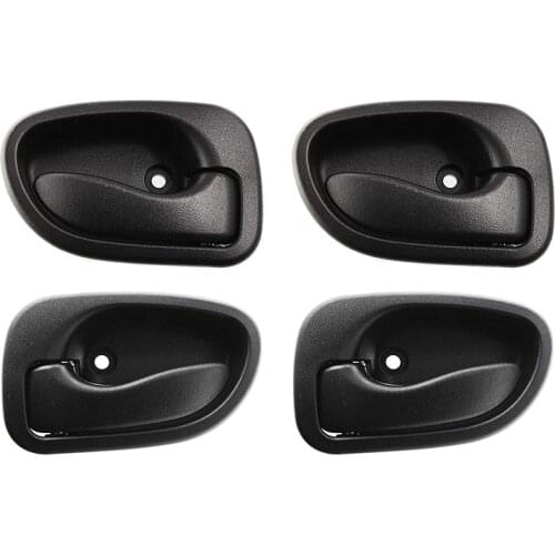 4Pcs Insider Door Handle Interior Front Rear Left/Right for Hyundai Accent 1995-1999 Auto Replacement Parts
