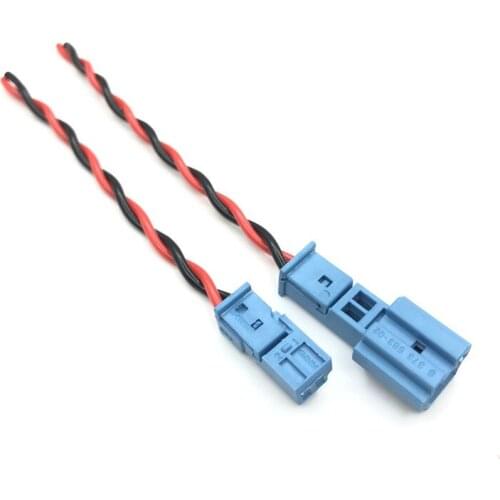 5/10/20/30pcs/lot Male and Female Door lights High-pitched Speaker Plug Stereo Electric Connector With Wire For BMW