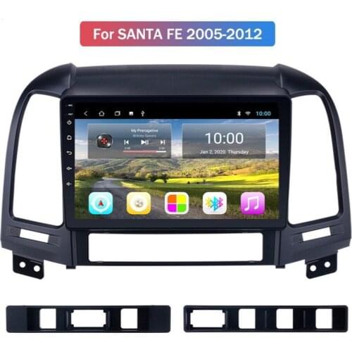 Car Radio Player For HYUNDAI SANTA FE 2005-2012 Android Car GPS Nagavition With RDS BT Mirror-Link Wifi Aux DSP CARPLAY