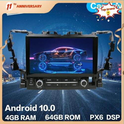 Android 10 4G+64GB Car Radio Player GPS Navigation Car Stereo HD Multimedia DVD Player DSP Carplay For TOYOTA Alphard 2015- 2019