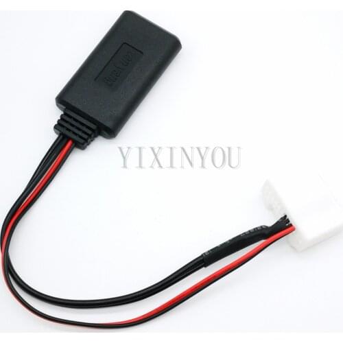 Wireless Bluetooth Module Audio Phone Music Input Aux Adapter for Subaru Outback Legacy 6-disc CD player Bluetooth audio AUX