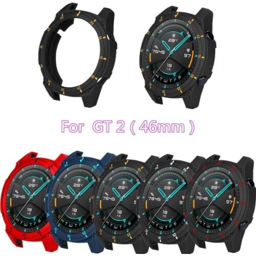 Case For -Huawei -Watch GT2 46mm Colorful Smart Watches Cover TPU Shell GT 2 46mm Protector SIKAI Sport Accessories